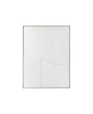 Concrete Framed Art, 48"H x 36"W x 2"D