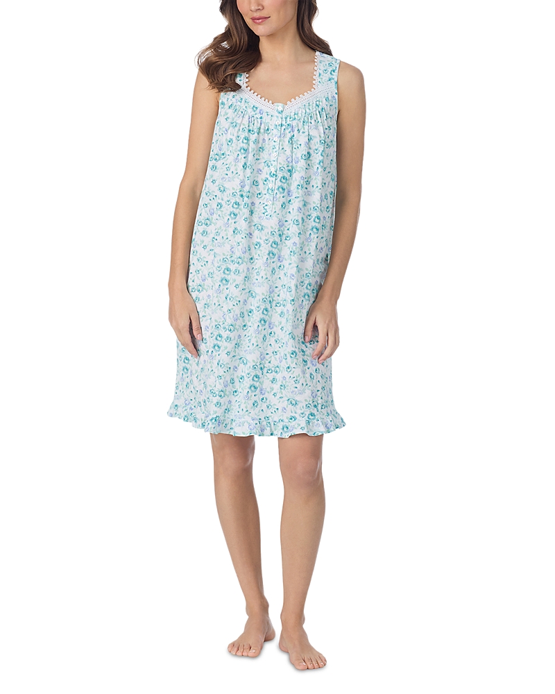 Eileen West Sleeveless Knit Chemise Nightdress - Exclusive