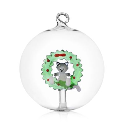 Tabby Cat Christmas Edition Cat Christmas Ball