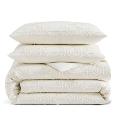 Trellis Rose 3 Piece Bedding Set