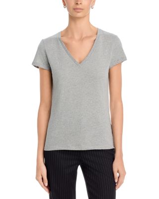 Majestic Filatures Deluxe V Neck Tee