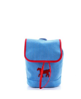 Horse Caval Collar Backpack Striped Toile
