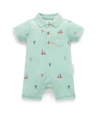 Boys' Polo Romper - Baby
