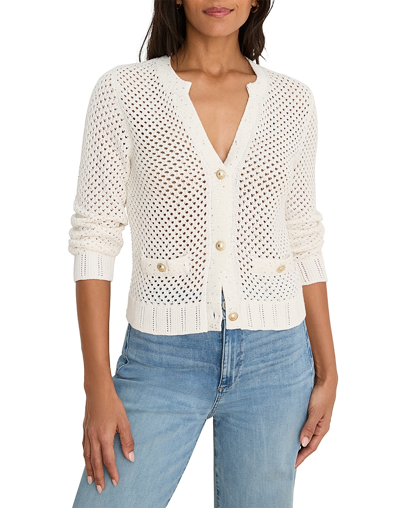 Nic+Zoe Sequin Glow Cardigan Sweater