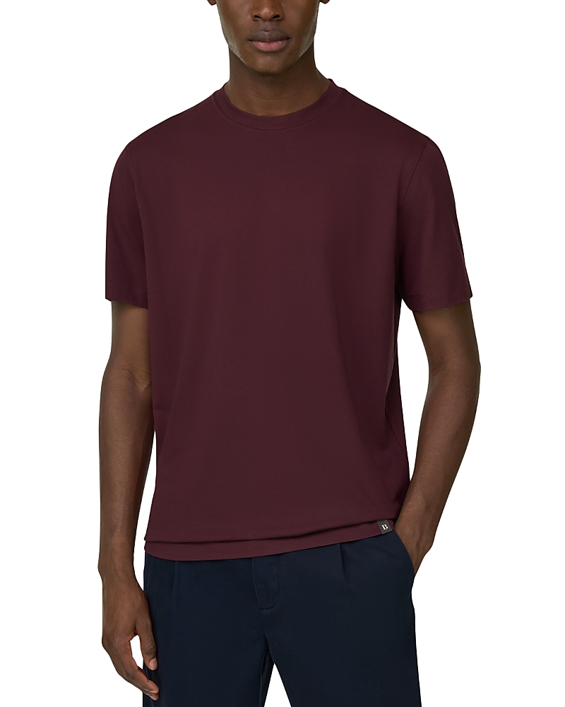 Boggi Milano T Shirt In Stretch Pima Cotton