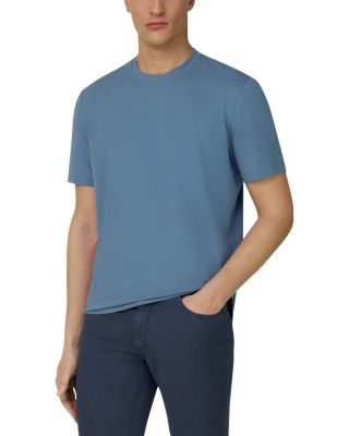 Boggi Milano T Shirt In Stretch Pima Cotton