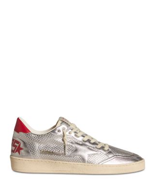 Golden Goose Men's Ball Star Perforated Sneakers