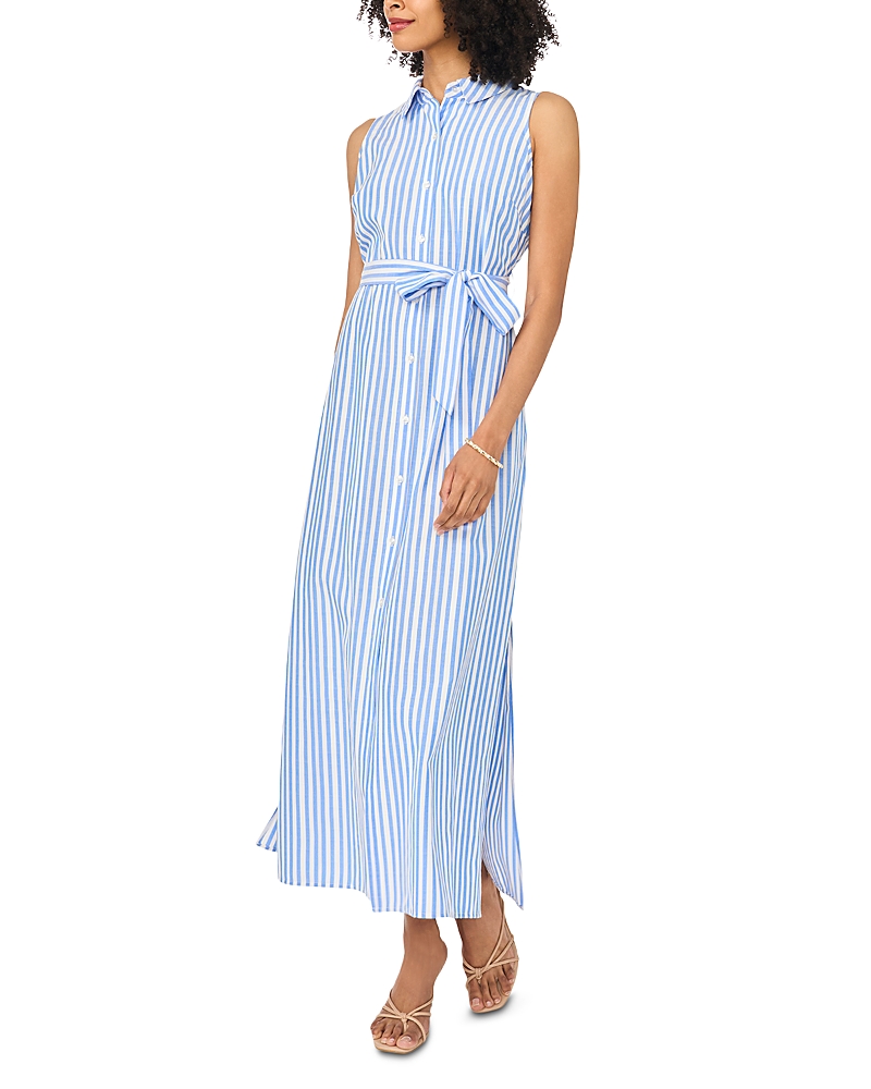 Vince Camuto Sleeveless Button Up Maxi Dress