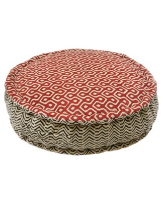  Block Print Meditation Cushion