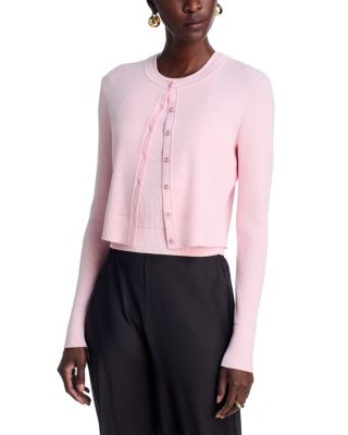 Zoe Cropped Cardigan Sweater 