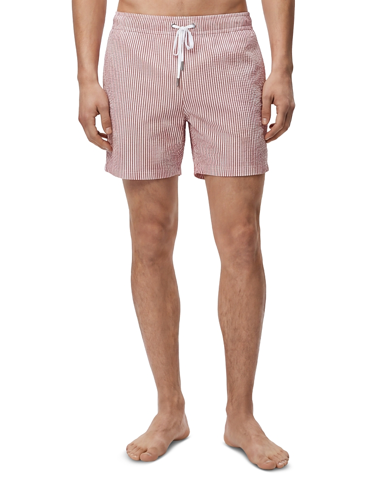 Onia Mb Charles Seersucker 6.5 Swim Trunks