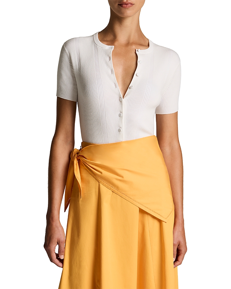 Vince Rib Knit Cardigan Sweater