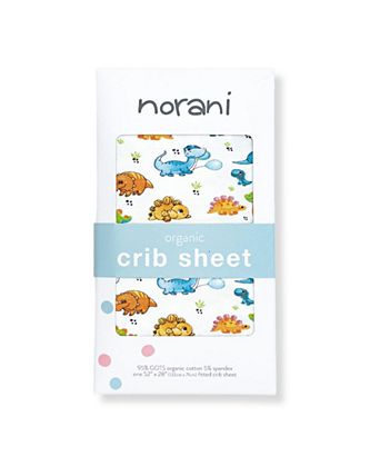 Unisex Organic Fitted Crib Sheet - Baby