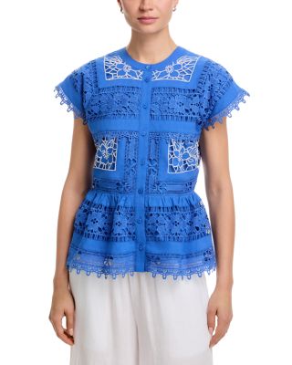 The Ava Lace Blouse