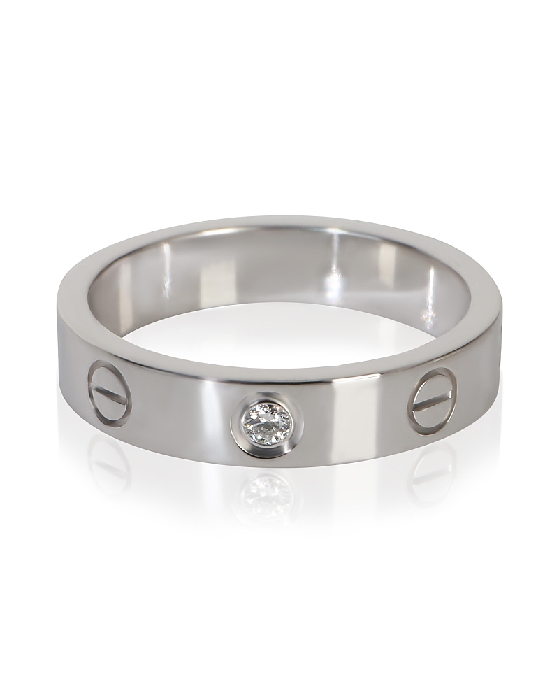 Pre-Owned Cartier Small Model Love 18k White Gold Ring