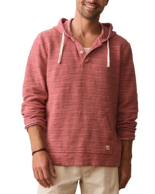 Portola Beach Stripe Drawstring Hoodie