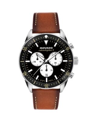 Calendoplan S Quartz Chronograph Watch, 42mm