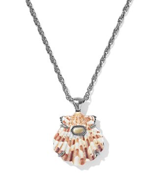 Kendra Scott Lucia Iridescent Abalone Shell Pendant Necklace, 22