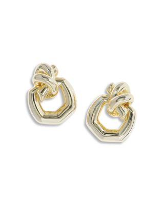 Parker Knot Open Frame Earrings