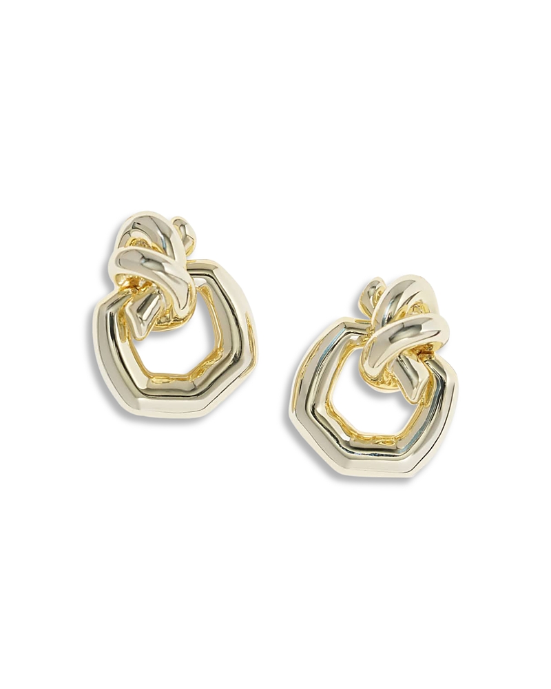 Kendra Scott Parker Knot Open Frame Earrings