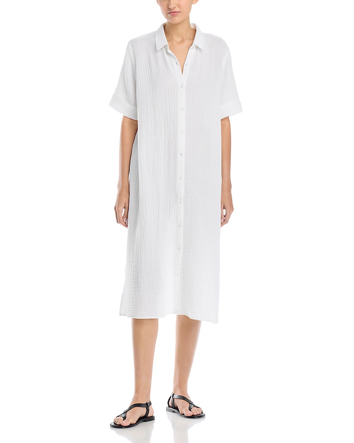 Eileen Fisher Midi Shirtdress