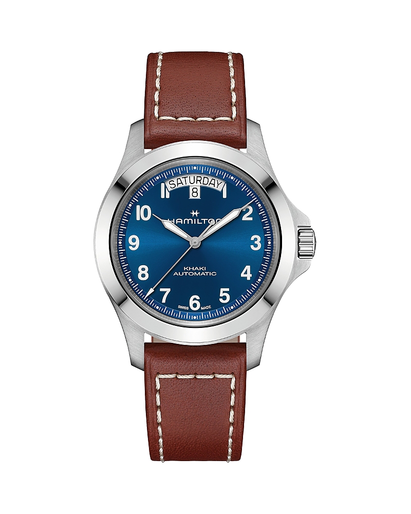 Hamilton Khaki Field Day-Date Automatic Watch, 40mm · OS