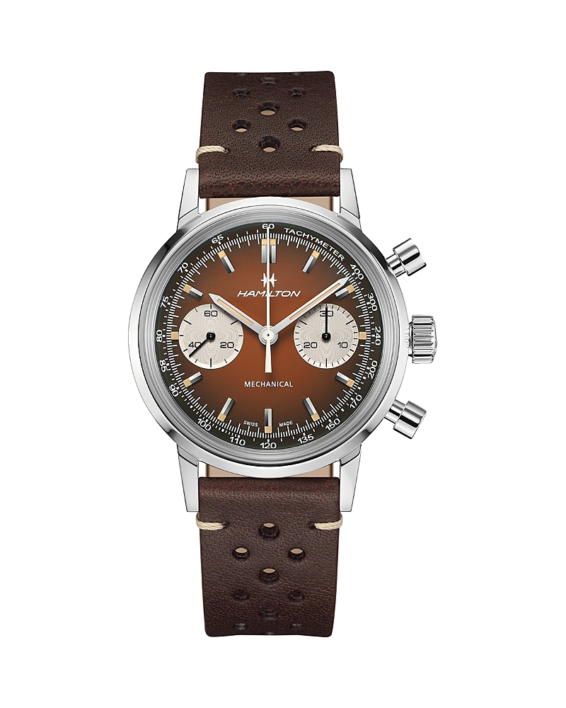 Hamilton American Classic Intra-Matic Mechanical Chronograph Watch, 40mm · OS