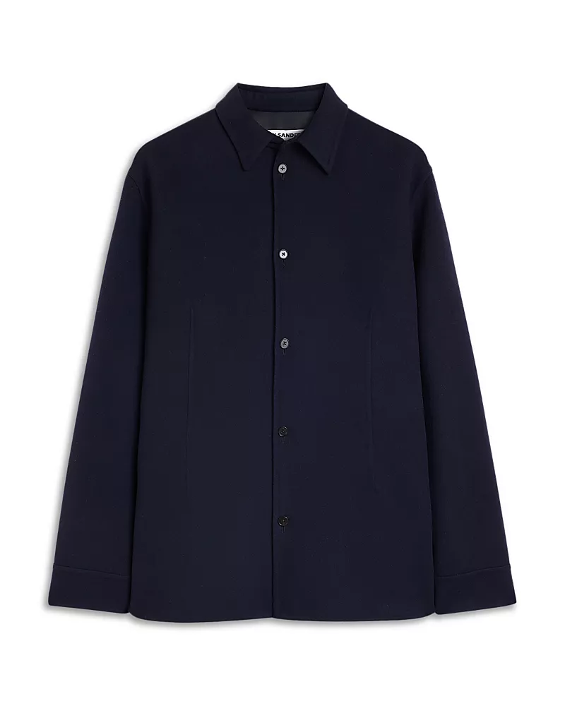 Jil Sander Double Wool Sportswear Overshirt