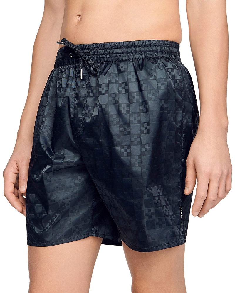 Sandro Square Cross 5 Swim Shorts