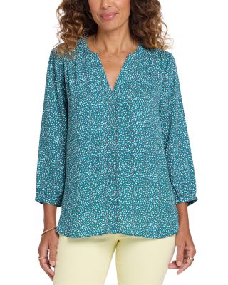 Nydj Pintuck Blouse