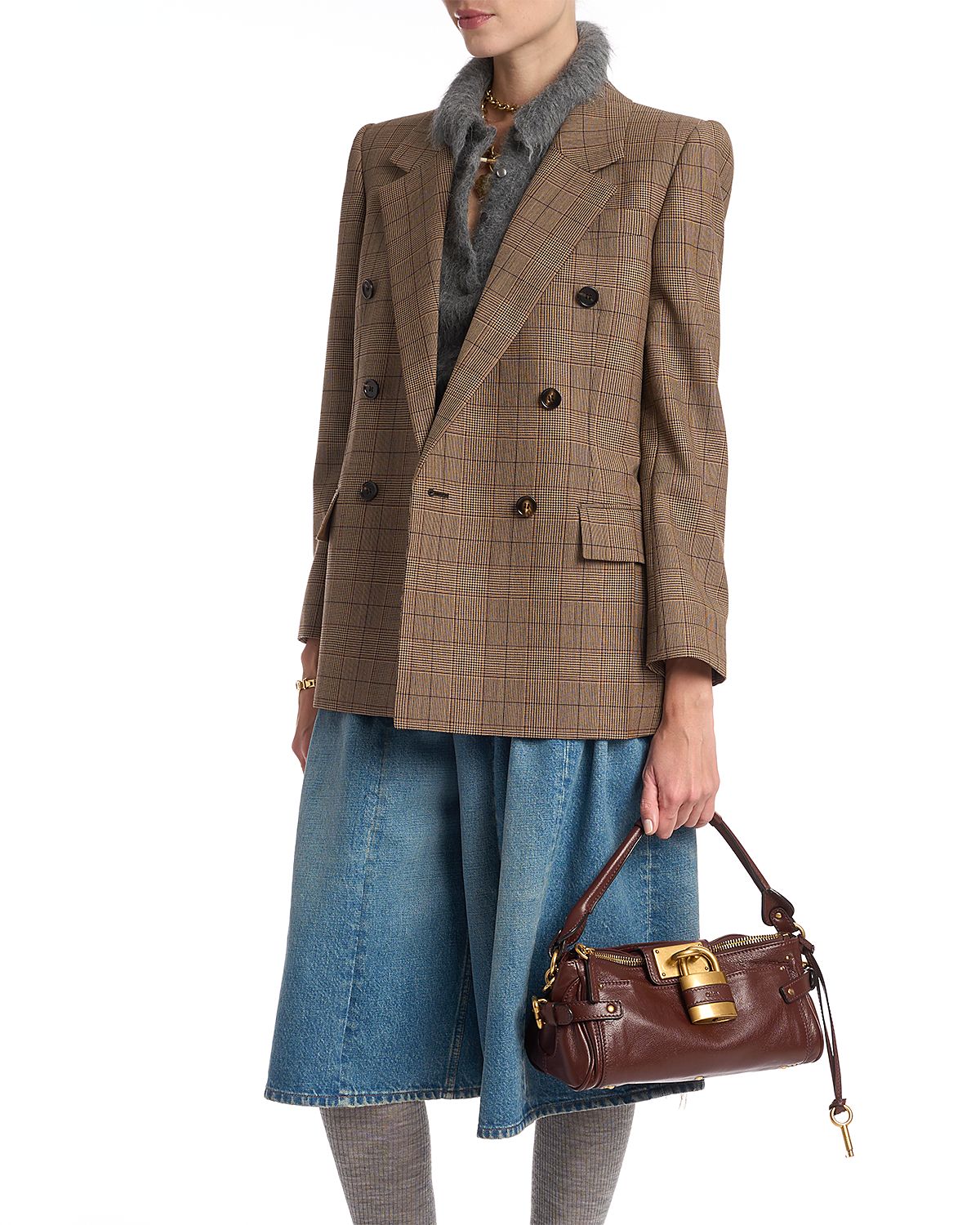 Chloe Paddington Small Leather Shoulder Bag