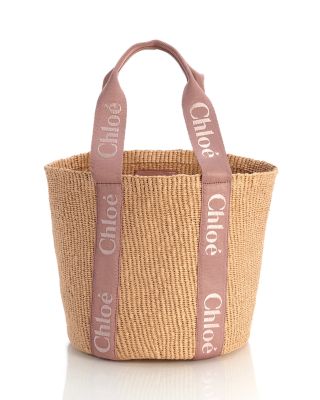 Woody Large Woven Basket Tote