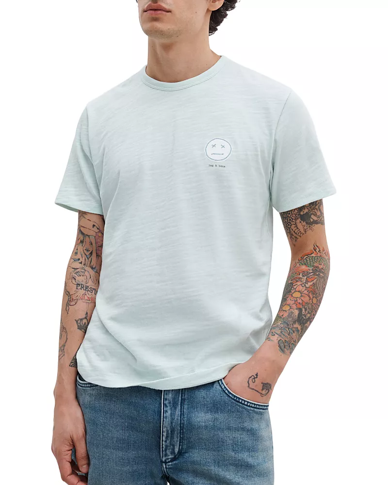 rag & bone Sour Face Embroidered Tee