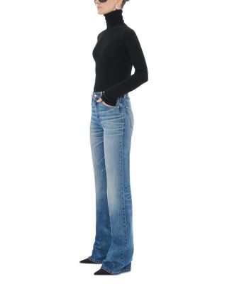 Flora Mid Rise Jeans in Blue Ryder - thumbnail 4