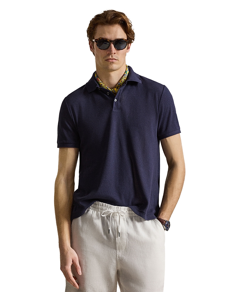 Polo Ralph Lauren Pointelle Jersey Polo Shirt