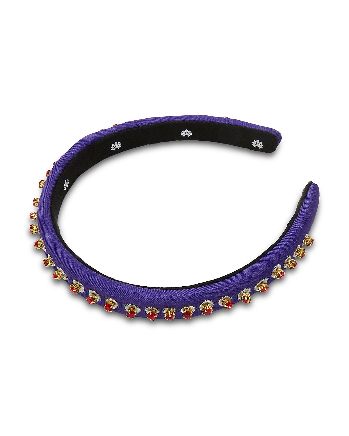 Lele Sadoughi The Met x Lele Lapis Gigi Embellished Denim Headband