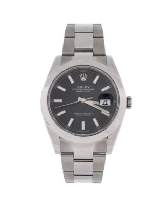  Oyster Perpetual Datejust Automatic Watch in Stainless Steel 41mm