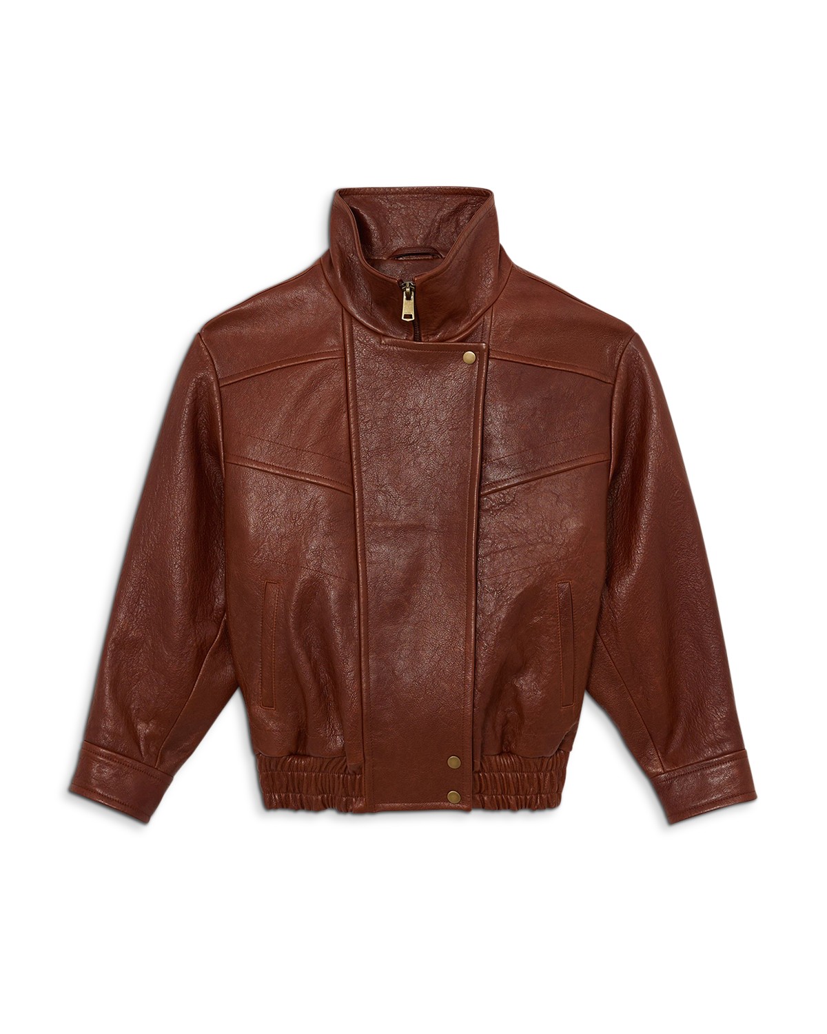 Petra Oversized Leather Jacket
