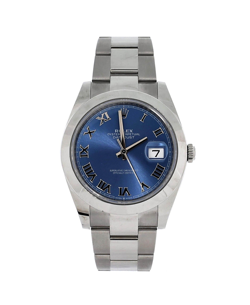 Pre-Owned Rolex Oyster Perpetual Datejust Automatic Watch in Stainless Steel 41mm