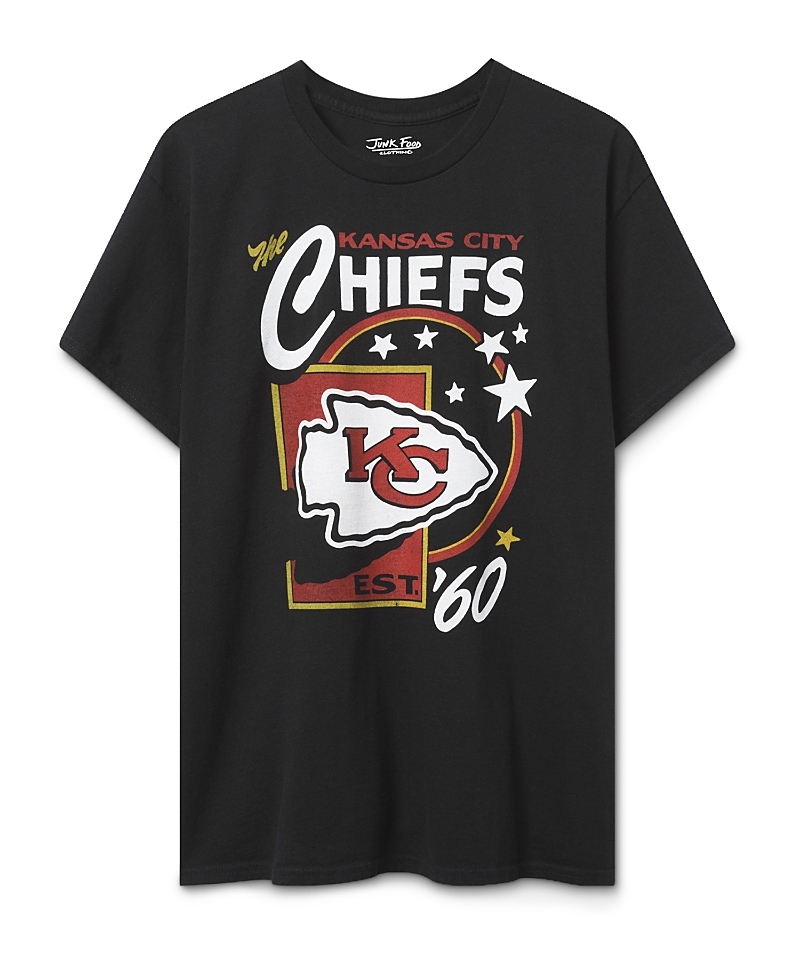 Junk Food Clothing Unisex Kansas City Chiefs Star Power Tee