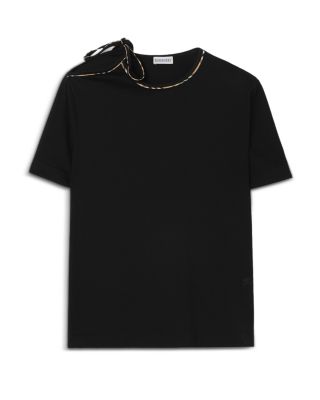 Tie Sleeve Cotton Tee