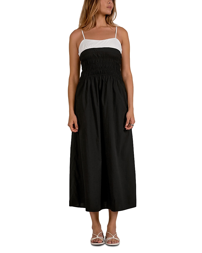 Elan Colorblock Maxi Dress