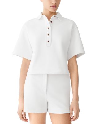 Cropped Polo Top