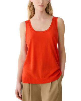 Scoop Front Sweater Tank