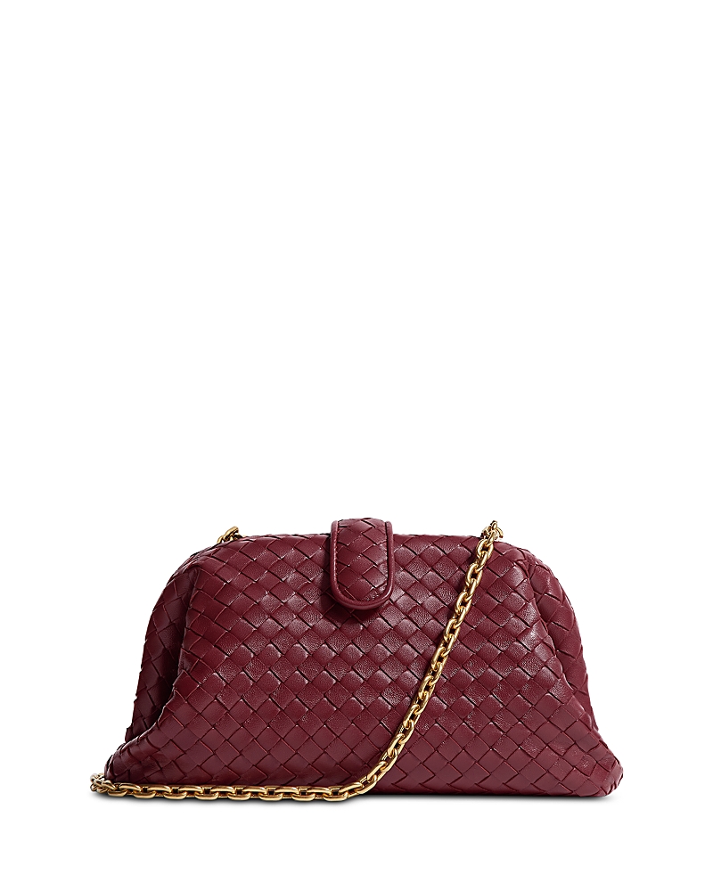 Bottega Veneta Lauren 1980 Intrecciato Leather Clutch