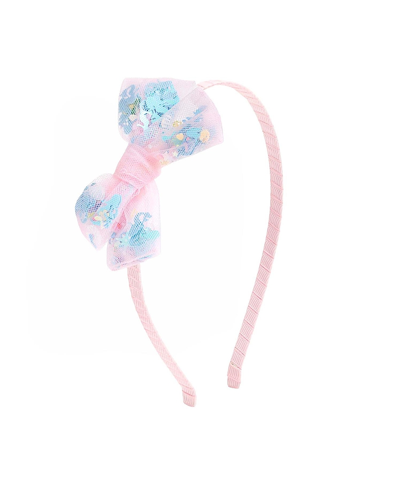 Sweet Wink Girls' Mermaid Sequin Bow Headband - Little Kid, Big Kid