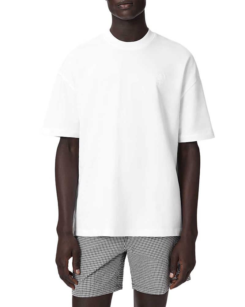 Allsaints Haven Cotton Logo Embroidered Tee