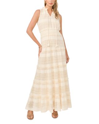 Sleeveless Smocked Dress