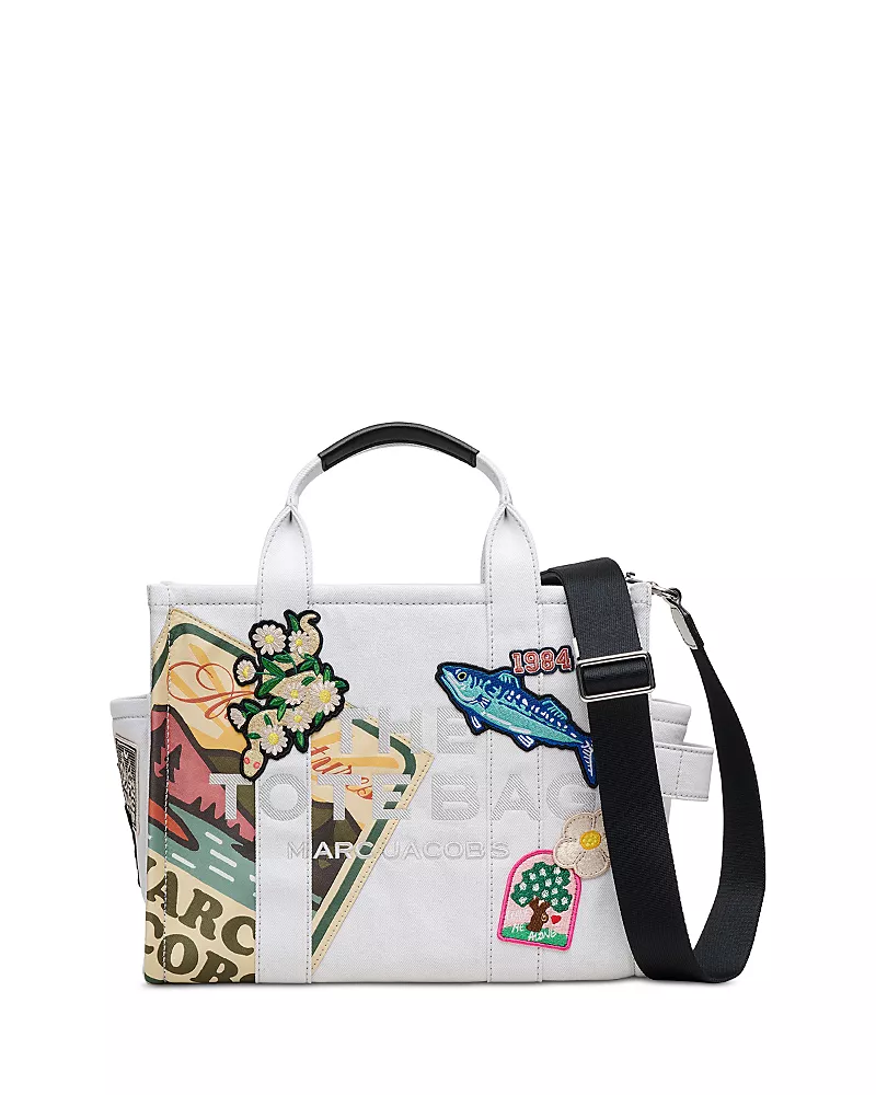 Marc Jacobs The Camp Patchwork Medium Denim Tote