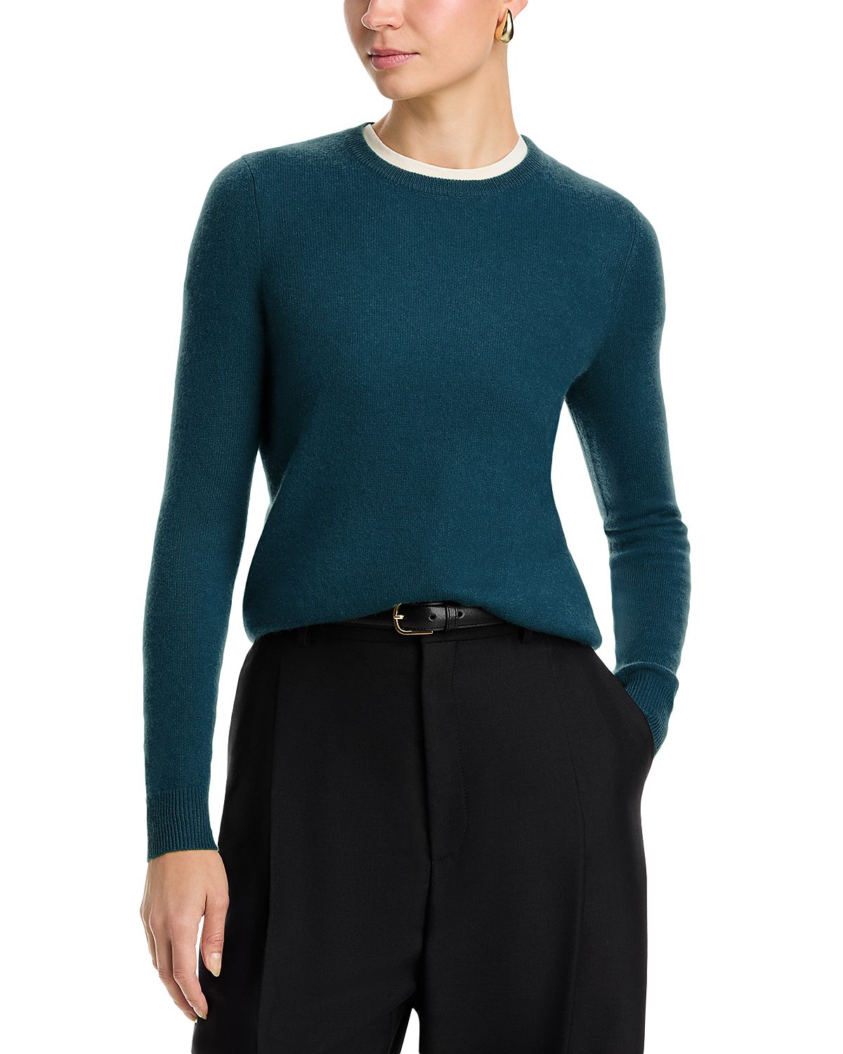 C by Bloomingdale's Crewneck Cashmere Sweater - Exclusive